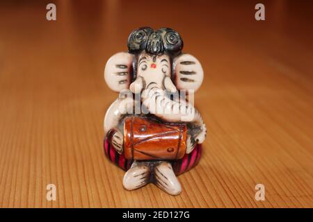 Ganesh, Indian God of Luck and Money Stock Photo