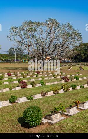 Thanbyuzayat War Cemetery, Thanbyuzayat, Mon state, Myanmar (Burma