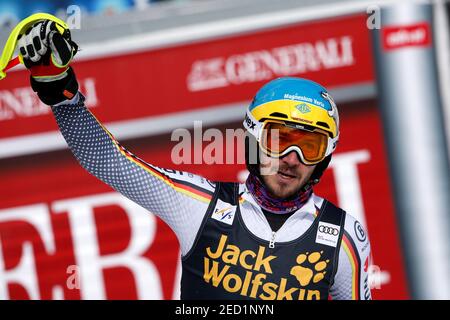 Alpine Skiing - Alpine Skiing World Cup - Men's Slalom - Kranjska Gora, Slovenia - March 10, 2019   Germany's Felix Neureuther reacts after his second run   REUTERS/Borut Zivulovic