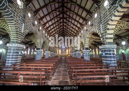 Cathedral of Our Lady of the Assumption, Mata-Utu, Wallis, Wallis and Futuna Stock Photo