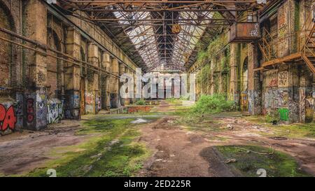 Engine Factory, Lost Place, Cologne, North Rhine-Westphalia, Germany