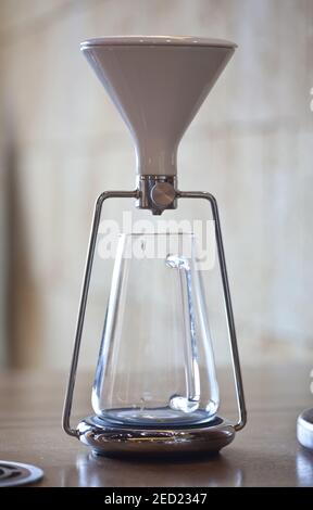 manual coffee brewing device gina, closeup, nobody Stock Photo