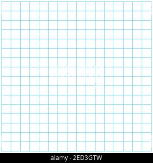 Grid paper. Abstract squared background with color graph. Geometric pattern for school, wallpaper, textures, notebook. Lined blank on transparent Stock Vector