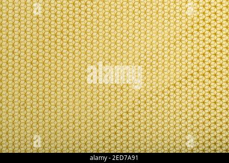 Yellow Honeycomb Seamless texture. Geometric abstract background. Template Stock Photo