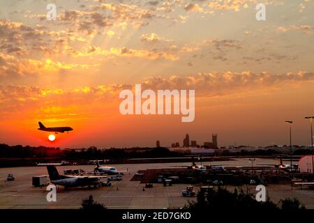 Charlotte Douglas International Airport Stock Photo