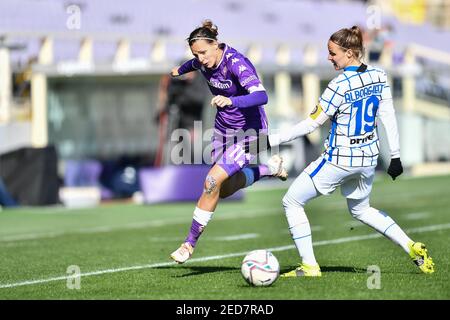 Valery Vigilucci (ACF Fiorentina Femminile) during AC Milan vs ACF  Fiorentina femminile, Italian football S - Photo .LiveMedia/Francesco  Scaccianoce Stock Photo - Alamy