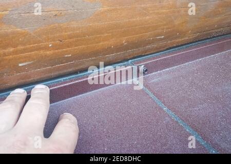 House Foundation Insulation Details Waterproofing Bitumen Stock Photo  1403158505