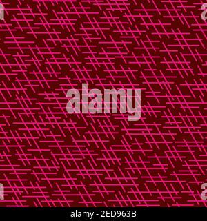 Randomly crossing lines making pattern.Chaotic short lines seamless pattern,chips and sticks modern repeatable motif.Good for print, textile,fabric, b Stock Photo