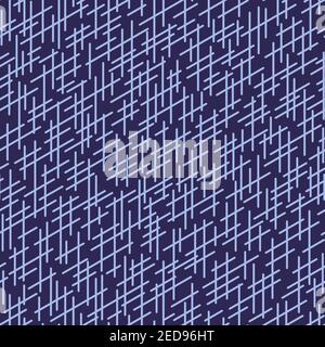 Randomly crossing lines making pattern.Chaotic short lines seamless pattern,chips and sticks modern repeatable motif.Good for print, textile,fabric, b Stock Photo