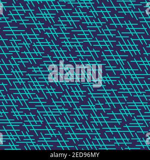 Randomly crossing lines making pattern.Chaotic short lines seamless pattern,chips and sticks modern repeatable motif.Good for print, textile,fabric, b Stock Photo
