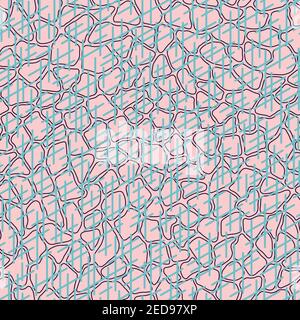 Randomly crossing lines making pattern.Chaotic short lines seamless pattern,chips and sticks modern repeatable motif.Good for print,textile,fabric,bac Stock Photo