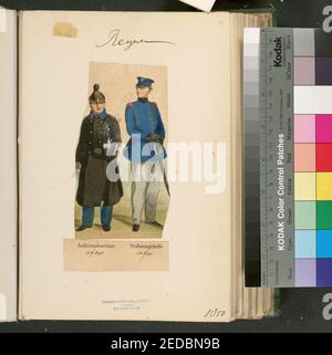 Germany, Bavaria, 1850 Stock Photo