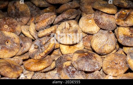 Healthy Organic and Sweet Dried Fruit Fig Photo Stock Photo