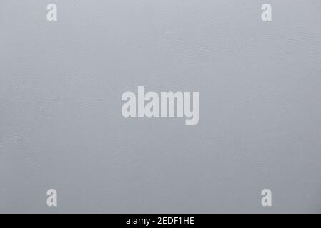 New smooth light gray leather texture surface for background Stock Photo