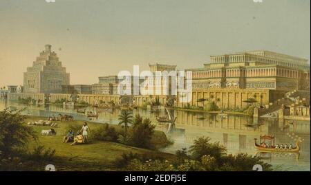 Nimrud (cropped). Stock Photo