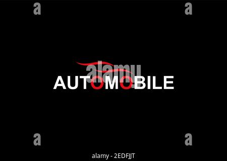 Automobile, sports car logo design Stock Vector