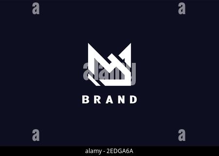 Initial letter MY graphic logo template, modern and elegant logo design. Stock Vector