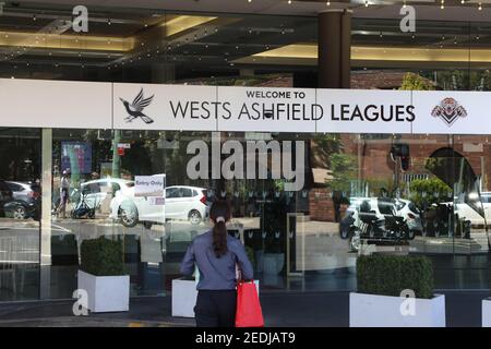 Wests Ashfield Leagues Club, 115 Liverpool Rd, Ashfield NSW 2131 Stock Photo