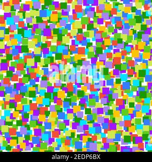 Abstract seamless colorful Background with circled transparent tiles Stock Vector