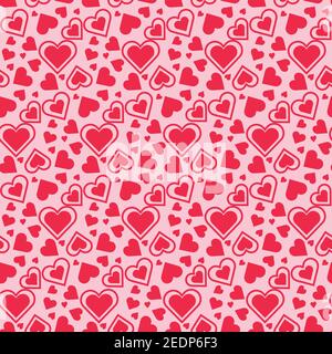 Valentines day design wrapping paper Royalty Free Vector