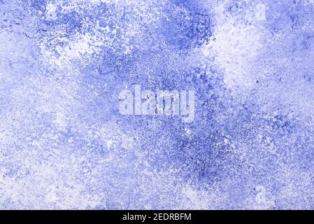 Blue concrete abstract painted background Stock Photo