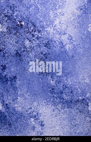 Blue concrete abstract painted background Stock Photo