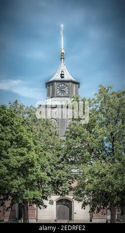 Hedvigs church facade in norrkoping ,sweden. Stock Photo
