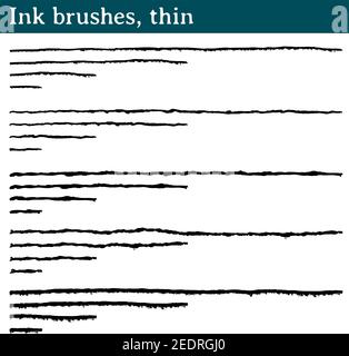 Rough paint brush stroke made in the colors of the rainbow pride flag ...
