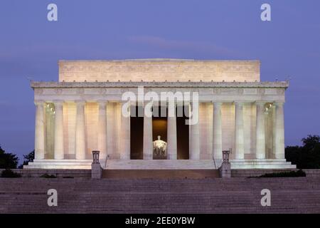 Lincoln memorial, Washington D.C., USA Stock Photo