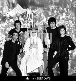 Wayne County and the Electric Chairs Punk Band in 1978 Stock Photo