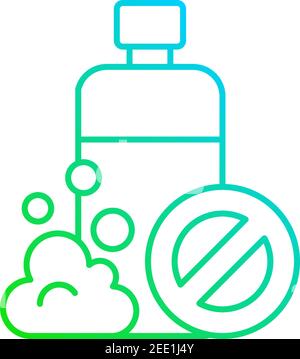 Sls free gradient linear vector icon Stock Vector
