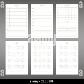 2025 calendar and daily weekly monthly planner to do list with delicate ...