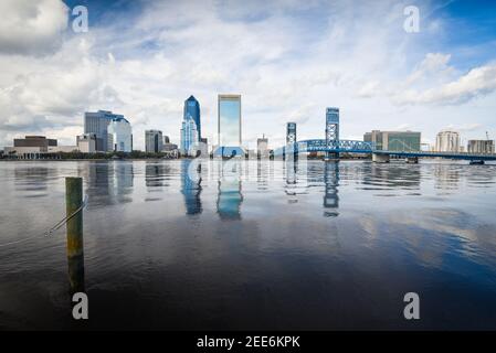 Beautiful Jacksonville city in Florida, USA Stock Photo