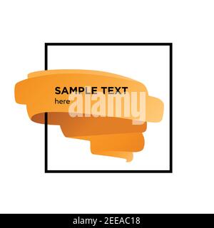 Brushstroke vector illustration  Stock Vector