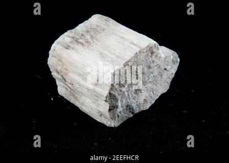 gypsum mineral sample Stock Photo