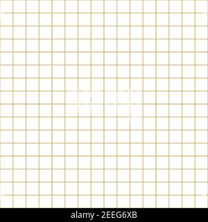 Grid paper. Abstract squared background with color graph. Geometric pattern for school, wallpaper, textures, notebook. Lined blank on transparent Stock Vector