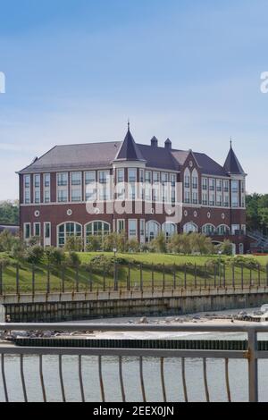 Pionersky, Kaliningrad Region, Russia - September 2020: State residence of  President Russia on  shores Baltic Sea. Stock Photo