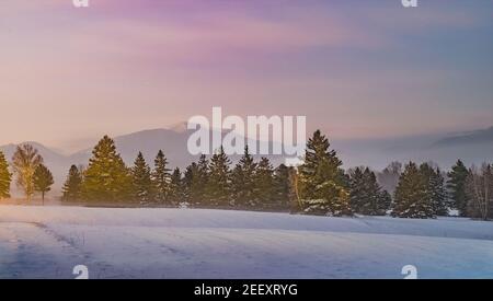 MOUNT ALGONQUIN    LAKE PLACID  ADIRONDACKS             NEW YORK USA Stock Photo