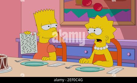 THE SIMPSONS, (from left): Bart Simpson, Nelson Muntz, Lisa Simpson