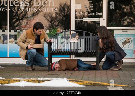 RESIDENT ALIEN, from left: Judah Prehn, Gracelyn Awad Rinke, Birds of a