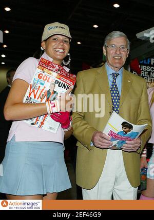 Golf London Golf Show 2005 Excel Centre 22 4 05 Jimmy Hill At The Fashion Show Mandatory Credit Action Images Paul Childs Livepic Stock Photo Alamy