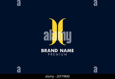 Modern Letter I X Logo Vector Template suitable for personal or business brand or product Stock Vector