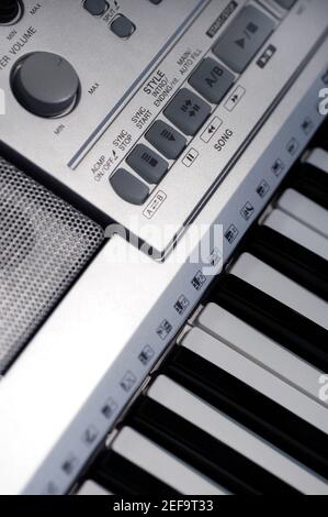 Sound mixer, close-up Stock Photo