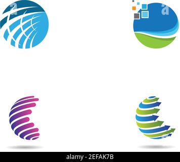 Global vector icon illustration design Stock Vector