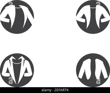 Clothing logo template vector icon illustration design Stock Vector