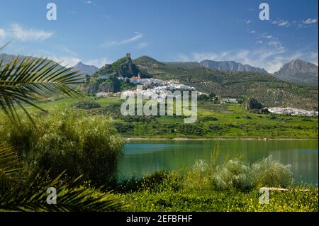 Zahara de la Sierra Andalucia Andalusia Spain Stock Photo