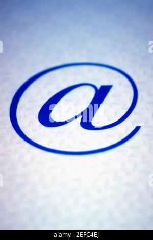 Close-up of an Å½atÅ½ symbol Stock Photo