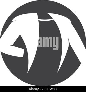 Clothing logo template vector icon illustration design Stock Vector