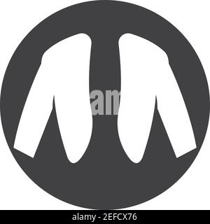 Clothing logo template vector icon illustration design Stock Vector
