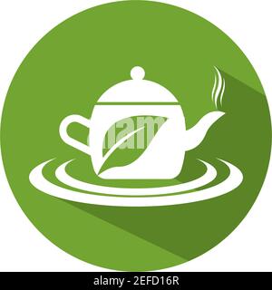 Tea cup logo template vector icon illustration design Stock Vector